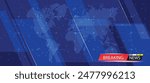 Breaking news background webpage header banner design