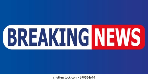 Breaking news banner. news banner