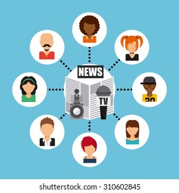 breaking news design, vector illustration eps10 graphic 