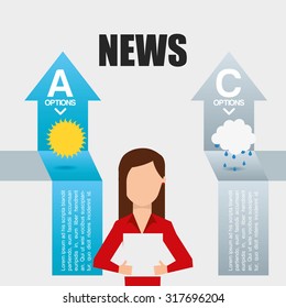 breaking news design, vector illustration eps10 graphic 