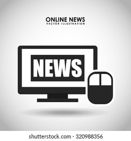 breaking news design, vector illustration eps10 graphic 