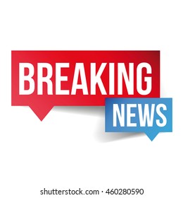 Breaking News Icon Vector