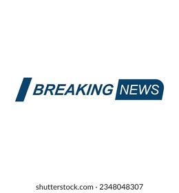 Elemento vector de etiqueta de la etiqueta de noticias de última hora