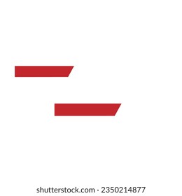 Elemento vectorial de etiqueta de noticias de última hora