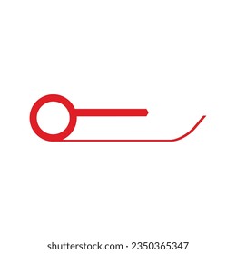Breaking news label vector element 