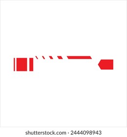 Breaking news label vector element