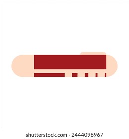 Breaking news label vector element