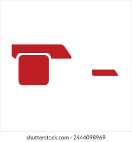 Breaking news label vector element