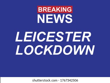 Última hora Vector de bloqueo de Leicester