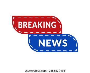 logotipo de notícias de última hora . headline atualizar notícias ícone do rótulo isolado 