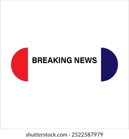 Rompiendo la Noticias. Noticias del tercer Anuncio inferior. Signo de noticias en streaming