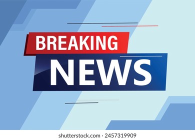 breaking news poster banner graphic design icon logo sign symbol social media website coupon

