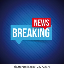 Breaking News speech bubble