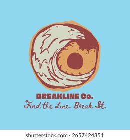 Breakline Co. Surf Inspired Logo