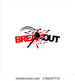 Breakout Icon Vector With Hammer