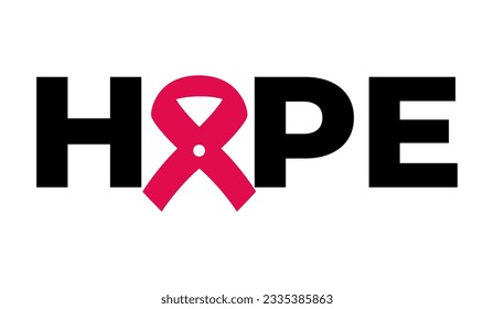 Breast cancer awareness banner poster design vector
