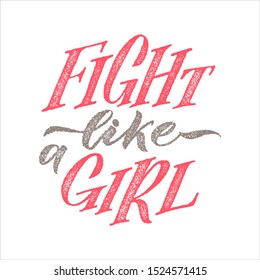Breast Cancer Awareness Creative Pink Calligraphic Poster. Brush Stroke and Silk Ribbon Symbol. World October Breast Cancer Awareness Month Banner. Round grainy stamp text. Medical Design