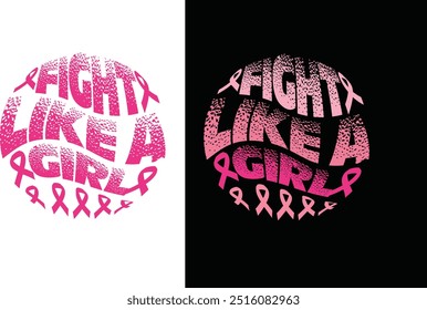 Breast Cancer Awareness Design for t-shirt, cards, frame artwork, bags, mugs, stickers, banner, poster and other uses. Fight Breast Cancer design fully editable vector graphic and print ready file.
