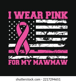 Breast Cancer Awareness Funny T-shirt Design