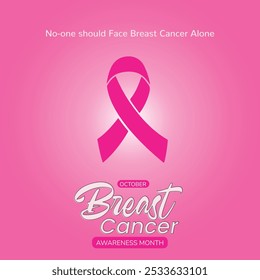 Breast Cancer Awareness Month. Breast Cancer Awareness day. Breast Cancer Awareness Month 2024, Creative banner, poster, social media post, background, template, postcard vector