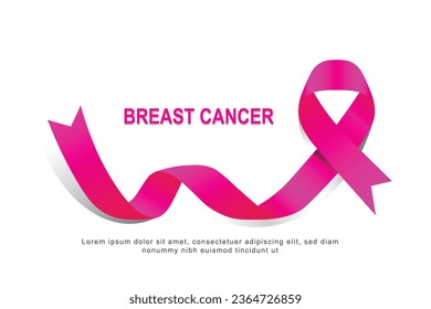 Breast Cancer Awareness Month. Health Awareness. Vector illustration.