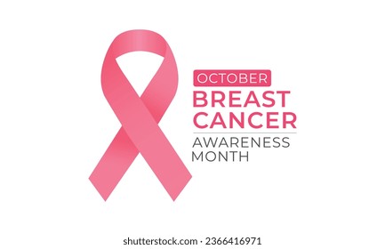 Breast cancer awareness month, October breast cancer awareness ribbon, Breast cancer ribbon, breast cancer day ribbon