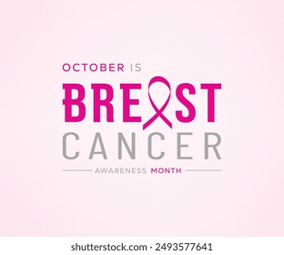 Breast Cancer Awareness Month. Pink October. Breast Cancer