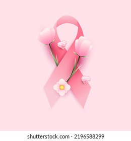 Breast Cancer Awareness Month, suitable for backgrounds, banners, posters, and others