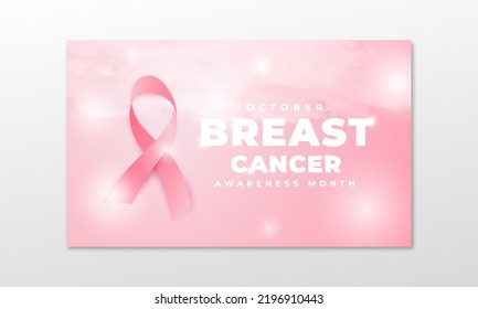 Breast Cancer Awareness Month, suitable for backgrounds, banners, posters, and others