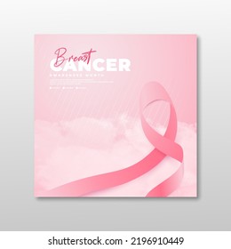 Breast Cancer Awareness Month, suitable for backgrounds, banners, posters, and others