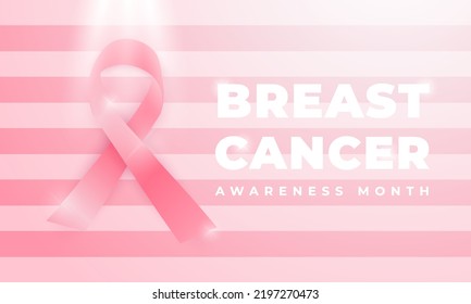 Breast Cancer Awareness Month, suitable for backgrounds, banners, posters, and others