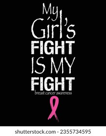 Breast Cancer Awareness Month T Shirt Design