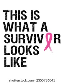 Breast Cancer Awareness Month T Shirt Design svg