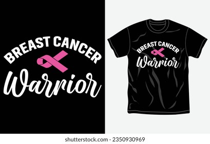 Breast cancer awareness month t-shirt design, quotes, october Pink Cancer t-shirt, typography tshirt vector graphic, background, mug, sticker, fully editable and printable vector template.