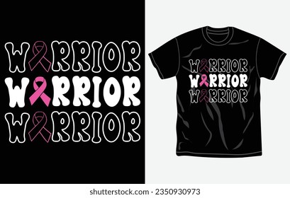 Breast cancer awareness month t-shirt design, quotes, october Pink Cancer t-shirt, typography tshirt vector graphic, background, mug, sticker, fully editable and printable vector template.