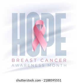 Breast Cancer Awareness Month typographic design vector. Every November is celebrated as Breast Cancer Awareness Month.