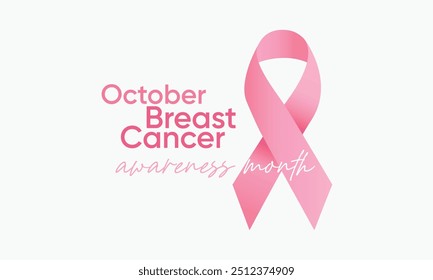 breast cancer awareness month vector. vector breast cancer awareness month. breast cancer day vector