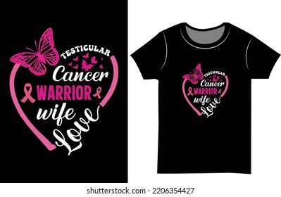 Breast cancer awareness pink color SVG t shirt. Gift t shirt design for men.