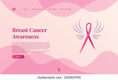 breast cancer awareness pink ribbon