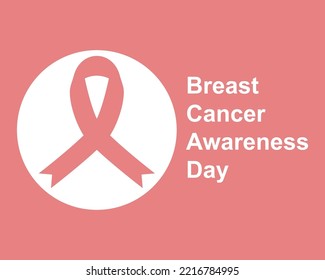 Breast Cancer Awareness Pink Ribbon. Vector design and illustration.