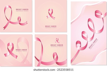 colección de Cinta Rosa de Conciencia del Cáncer de Mama