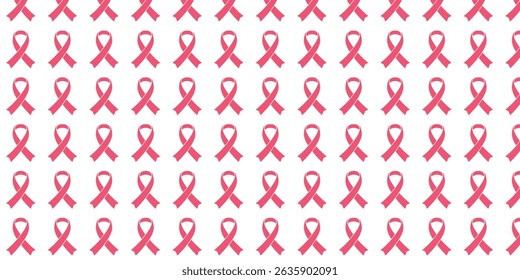 Breast Cancer Awareness Pink Ribbon Background