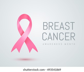 Breast Cancer Awareness Day Designed Web Stock Vector (Royalty Free ...