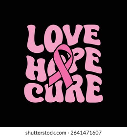 Breast cancer awareness pink ribbon.During  October, which is Breast Cancer Awareness Month, campaigns to promote awareness.