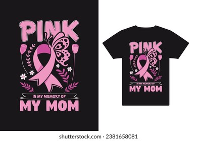 Breast Cancer Awareness Pink T-Shirt Design