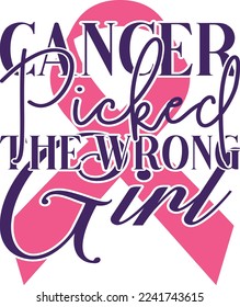 Breast Cancer Awareness Quotes and svg vector illustrations, Tshirt design for breast cancer campaign 