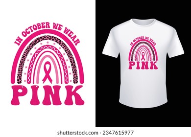 Breast Cancer Awareness shirt for men, women, boys, girls. Inspirational Breast Cancer shirts to support fighters  survivors. 