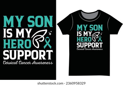 Breast Cancer Awareness SVG T-shirt design. Pink ribbon vector design.