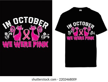 Breast Cancer Awareness T shirt Design