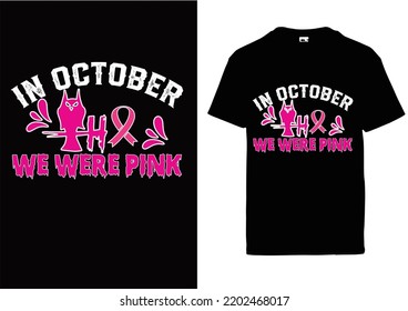 Breast Cancer Awareness T shirt Design